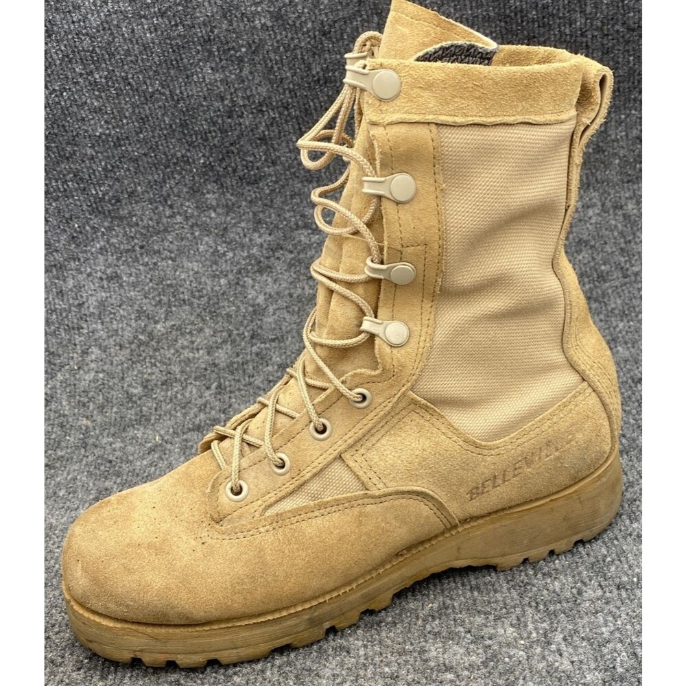 Belleville GORE-TEX Desert Combat Boots Mens 7.0 R Coyote Tan Military Vibram